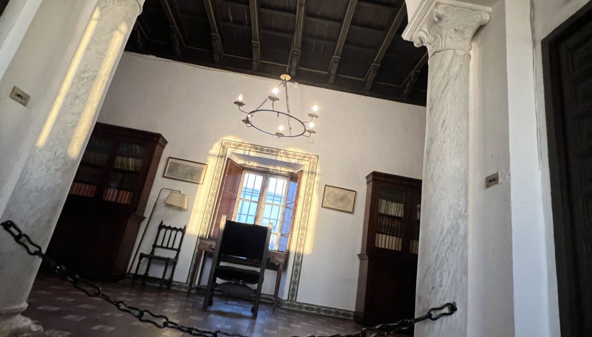 El castillo-palacio de la Casa de Osuna en Espejo es historia viva
